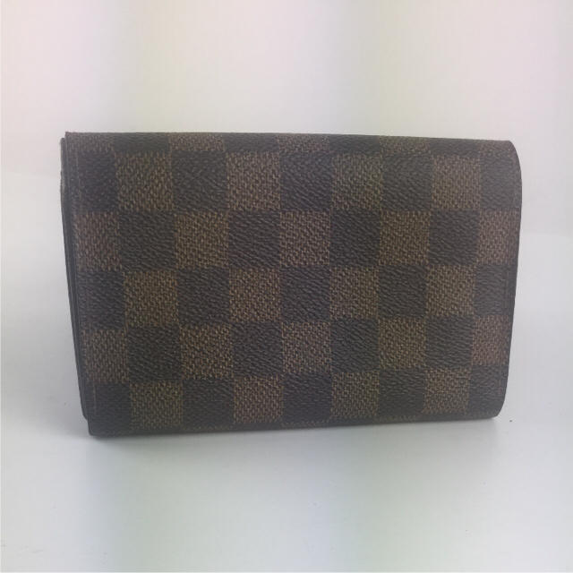 LOUIS VUITTON(ルイヴィトン)の確実正規品LOUIS VUITTONダミエL字ファスナー財布 レディースのファッション小物(財布)の商品写真