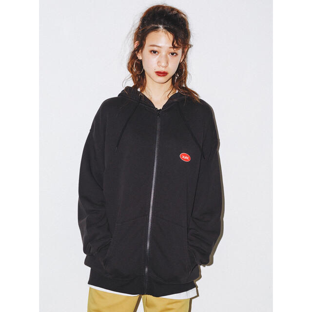 LOOSE ZIP SWEAT HOODIE