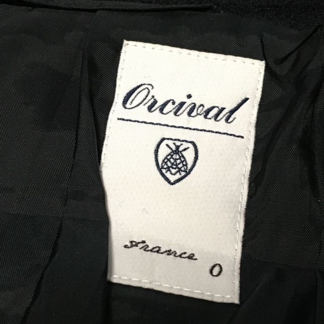 ORCIVAL(オーシバル)のオーチバル ORCIVAL オーシバル　メルトンコート　ネイビー レディースのジャケット/アウター(ピーコート)の商品写真