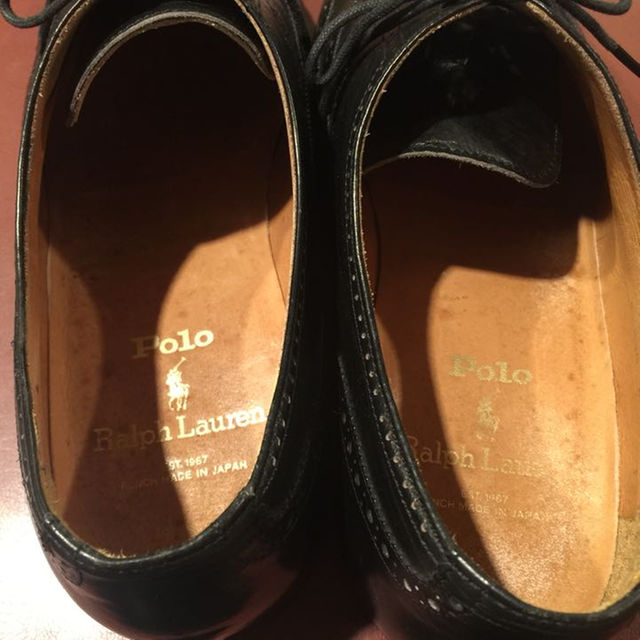 POLO RALPH LAUREN(ポロラルフローレン)の高品質❗️《POLO Ralph Lauren》内羽根ウイングチップ メンズの靴/シューズ(ドレス/ビジネス)の商品写真