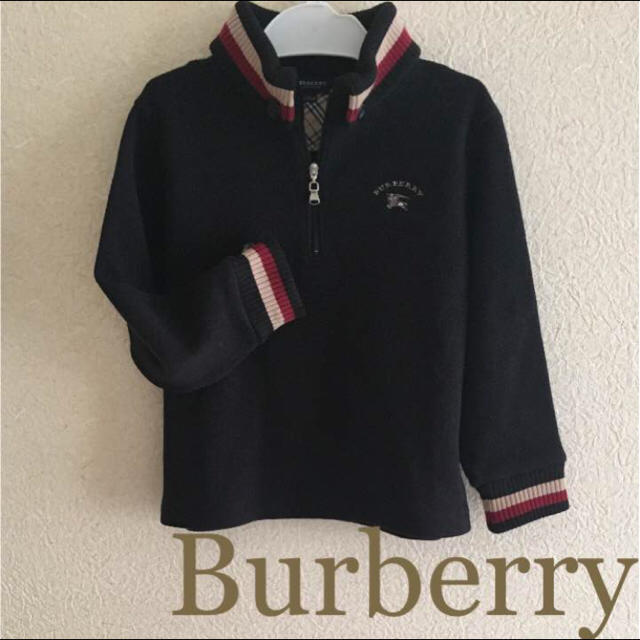 BURBERRY(バーバリー)の専用！バーバリー☆ニット トレーナー☆ラルフローレン グッチ セリーヌ  キッズ/ベビー/マタニティのキッズ服男の子用(90cm~)(Tシャツ/カットソー)の商品写真