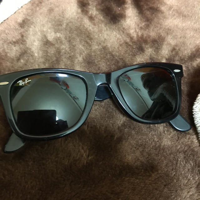 Ray-Ban(レイバン)のレイバン 黒レンズ 激安 メンズのファッション小物(サングラス/メガネ)の商品写真