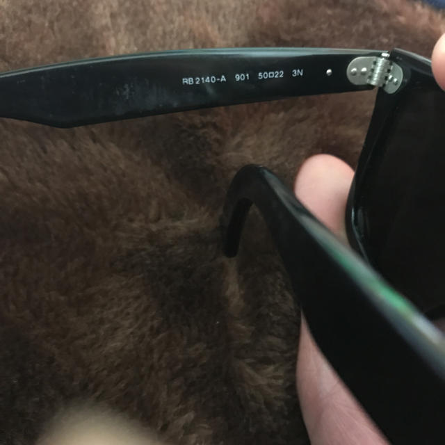 Ray-Ban(レイバン)のレイバン 黒レンズ 激安 メンズのファッション小物(サングラス/メガネ)の商品写真