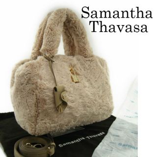 サマンサタバサ(Samantha Thavasa)のcoco様専用！ 未使用品 サマンサタバサ バッグ ファーアゼル 139(トートバッグ)