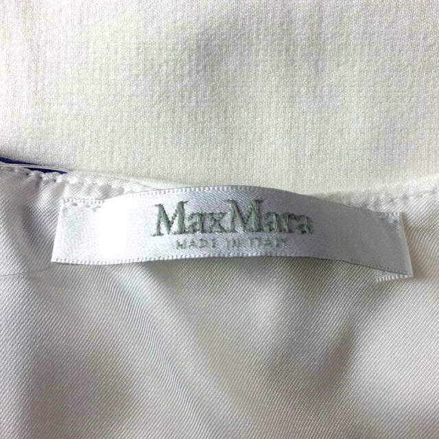 新品 白タグマックスマーラ 38 (S/M) ワンピース MAX MARA