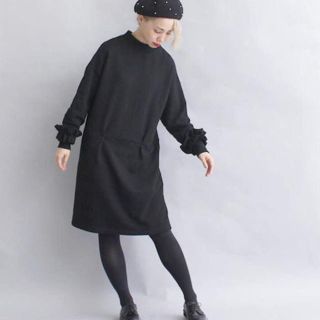 ドットアンドストライプスチャイルドウーマン(Dot&Stripes CHILDWOMAN)のチャイルドウーマン スウェットワンピース(ひざ丈ワンピース)