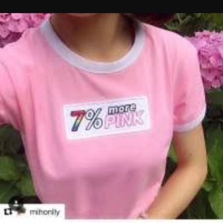 セブンパーセントモアピンク(7% more PINK)の７％morePINK Tシャツ mf様専用(Tシャツ(半袖/袖なし))