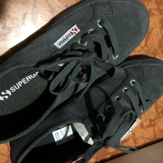 スペルガ(SUPERGA)のスペルガ グレー スエード  未使用(スニーカー)