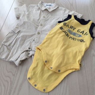 ベビーギャップ(babyGAP)のGAP 2点セット90.70(カバーオール)