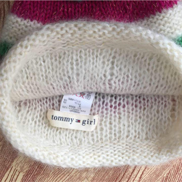 tommy girl(トミーガール)のトミーガール  ニット帽 レディースの帽子(ニット帽/ビーニー)の商品写真