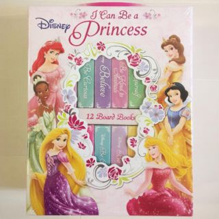 ディズニー(Disney)の期間限定割引 新品 プリンセス ディズニー 英語 絵本 ボードブック 12冊(絵本/児童書)