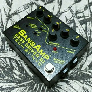 TECH21 sansamp BASS DRIVER DI(ベースエフェクター)