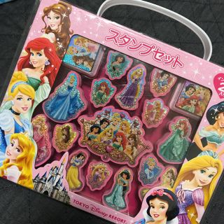 ディズニー(Disney)の【新品未使用】Disneyプリンセススタンプセット(はんこ)