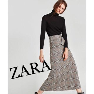 ザラ(ZARA)のZARA ロングタイトスカート(ロングスカート)