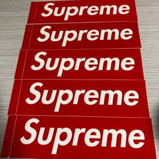 シュプリーム(Supreme)のsupreme シュプリーム  ボックスロゴ 5枚 ステッカー(ノベルティグッズ)