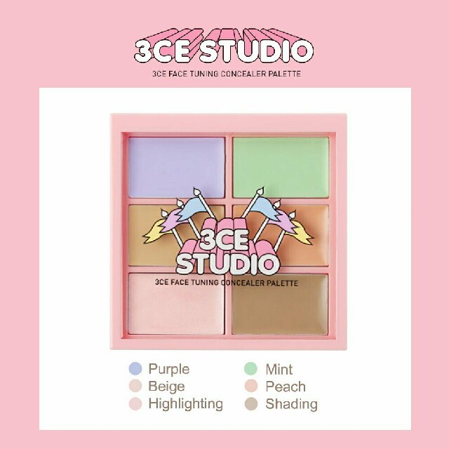 3ce 3ce Studio フェイス チューニング コンシーラーパレットの通販 By Akkk S Shop スリーシーイーならラクマ