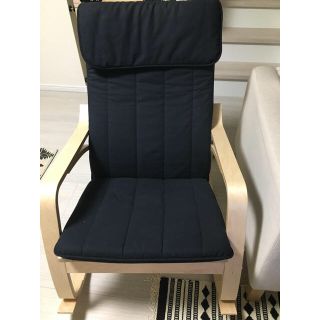 イケア(IKEA)のmasakifx様専用 IKEA ポエング ロッキングチェア&スツール(ロッキングチェア)