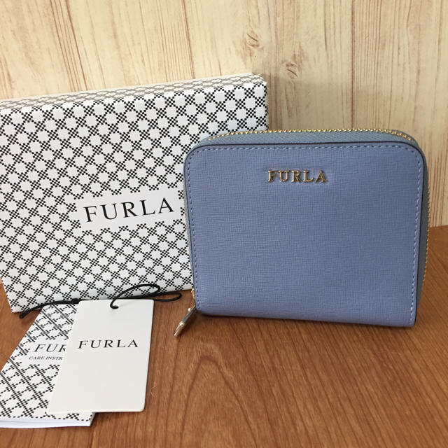 FURLA - 新品 FURLA  バビロン コンパクト ラウンド 折り財布 TENPESTA