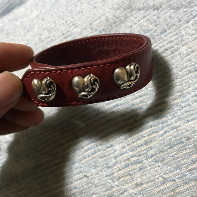 Chrome Hearts(クロムハーツ)のクロムハーツ ハートボタン ブレスレット メンズのアクセサリー(ブレスレット)の商品写真