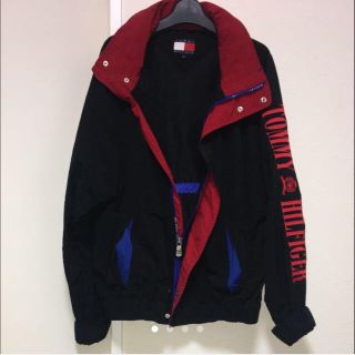 トミーヒルフィガー(TOMMY HILFIGER)のトミー ナイロンジャケット 古着 90s 菅田将暉 ストリート コーチジャケット(ナイロンジャケット)