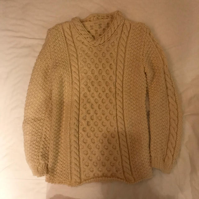 france vintage fisherman knit.