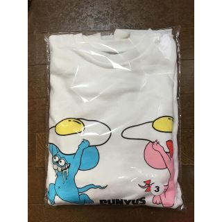 プニュズ(PUNYUS)の【PUNYUS 新品未使用】 マウスカップル目玉焼きスウェットTシャツ(トレーナー/スウェット)