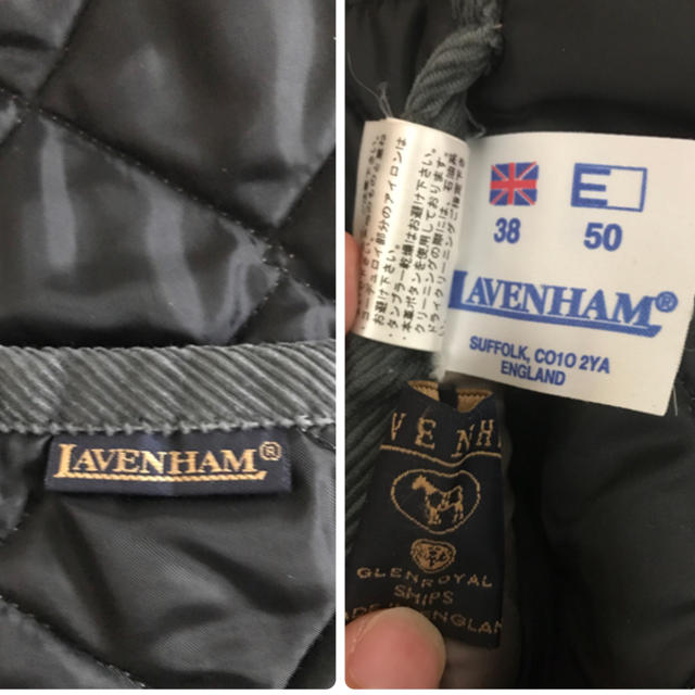 LAVENHAM(ラベンハム)のSHIPS別注 LAVENHAM キルティング コート size M メンズのジャケット/アウター(トレンチコート)の商品写真