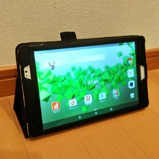 エヌティティドコモ(NTTdocomo)のらまらま様専用★美品★d-02H★ドコモ★dtab Compact★タブレット★(タブレット)