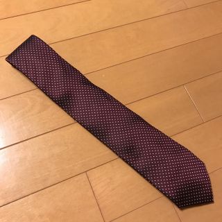 スーツカンパニー(THE SUIT COMPANY)の専用☆THE SUIT COMPANY ネクタイ エンジにドット柄(ネクタイ)