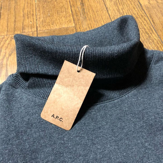 UNITED ARROWS(ユナイテッドアローズ)のAPC アーペーセー ロールネック スウェット Sサイズ メンズのトップス(スウェット)の商品写真