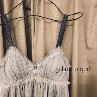 ジェラートピケ(gelato pique)のgelatopiqué ワンピース(ルームウェア)