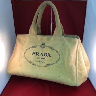 プラダ(PRADA)のPRADA プラダ カパナ L ハンドバッグ キャンバス カナパ(エコバッグ)