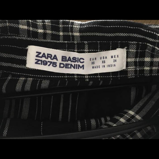 ZARA(ザラ)のザラ シャツワンピース  レディースのワンピース(ひざ丈ワンピース)の商品写真