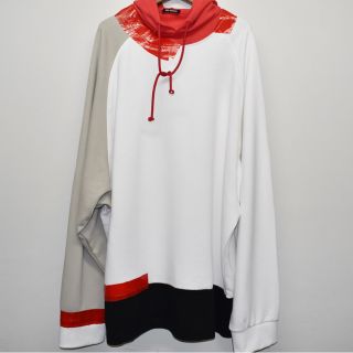 ラフシモンズ(RAF SIMONS)のラフシモンズ Raf simons ビッグシルエットパーカー   片寄涼太着用(パーカー)