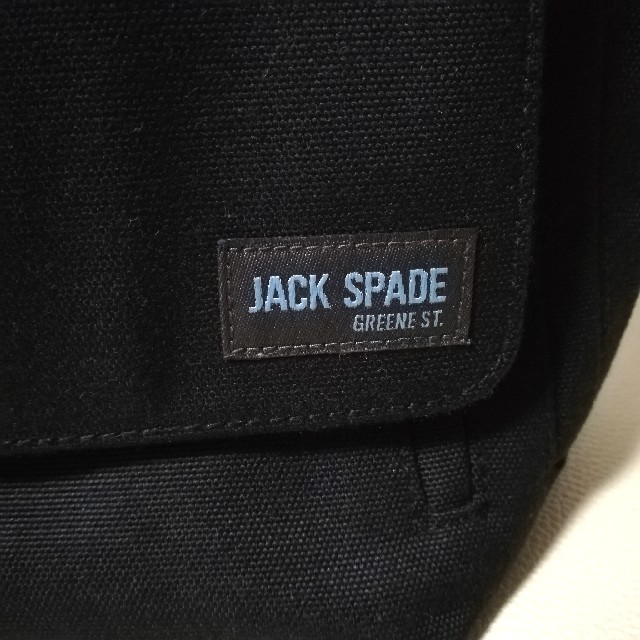 JACK SPADE(ジャックスペード)の定3万　ジャックスペード　メッセンジャーバッグ　ブラック メンズのバッグ(メッセンジャーバッグ)の商品写真