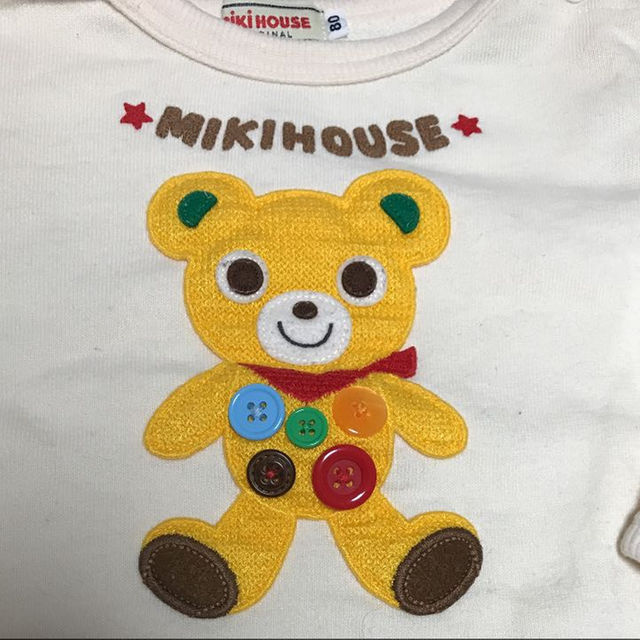 mikihouse(ミキハウス)のあや様 専用 美品 ミキハウス プッチー トレーナー80 キッズ/ベビー/マタニティのベビー服(~85cm)(その他)の商品写真