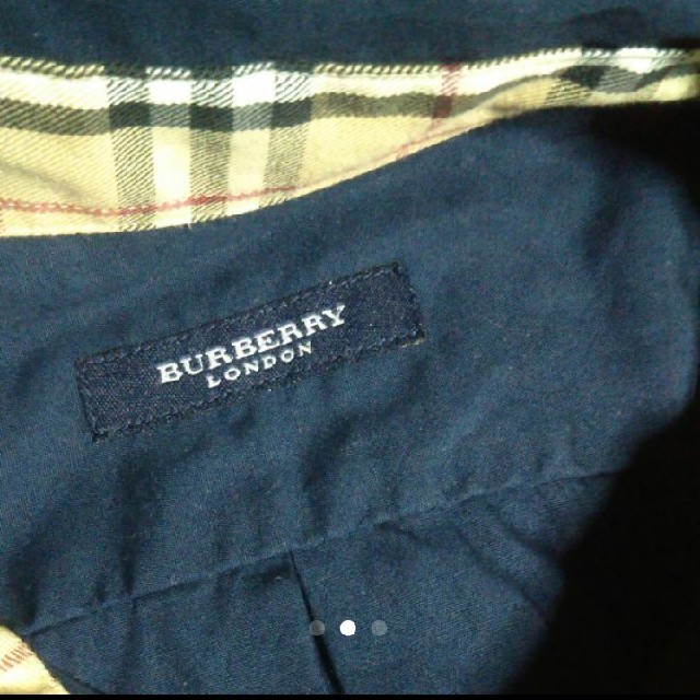 BURBERRY(バーバリー)の良品 BURBERRY London ネイビー シャツ S メンズのトップス(シャツ)の商品写真