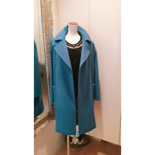 マックスマーラ(Max Mara)のMax Mara 綺麗色ベルテッドコート(ガウンコート)