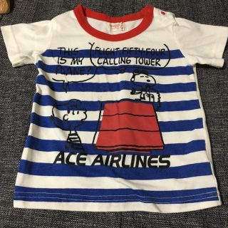 ピーナッツ(PEANUTS)のスヌーピー Tシャツ 95cm(Tシャツ/カットソー)