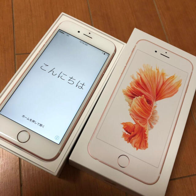 iPhone 6s ピンクゴールド美品
