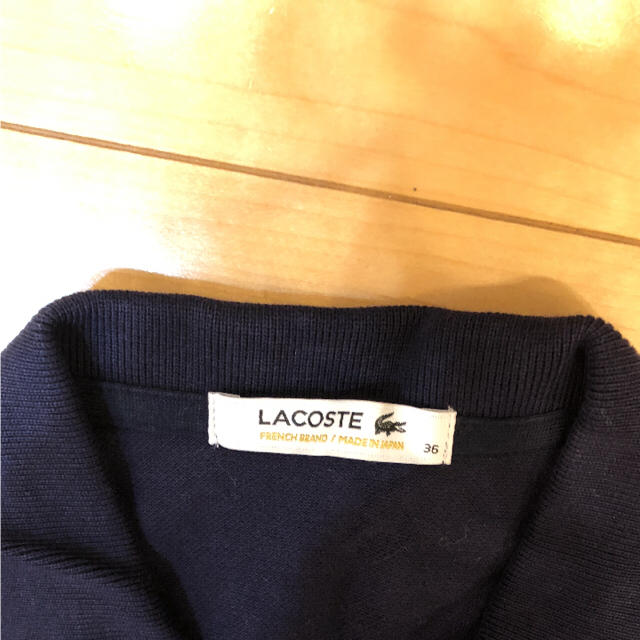 LACOSTE(ラコステ)のポロシャツ ラコステ36 美品 レディースのトップス(ポロシャツ)の商品写真