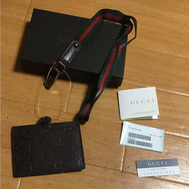 Gucci - GUCCIのIDケース新品未使用の通販 by さやか02191007's shop