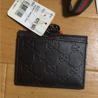 Gucci - GUCCIのIDケース新品未使用の通販 by さやか02191007's shop