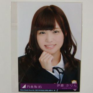 乃木坂46サヨナラの意味封入生写真 伊藤かりん ハイテンション握手会場二人セゾン(女性タレント)