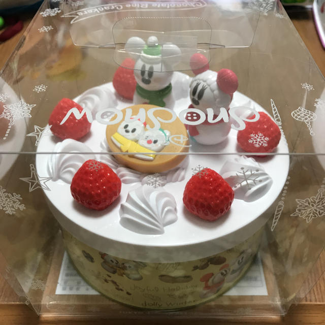 Disney ディズニー クリスマスケーキ缶の通販 By かすみん S Shop ディズニーならラクマ