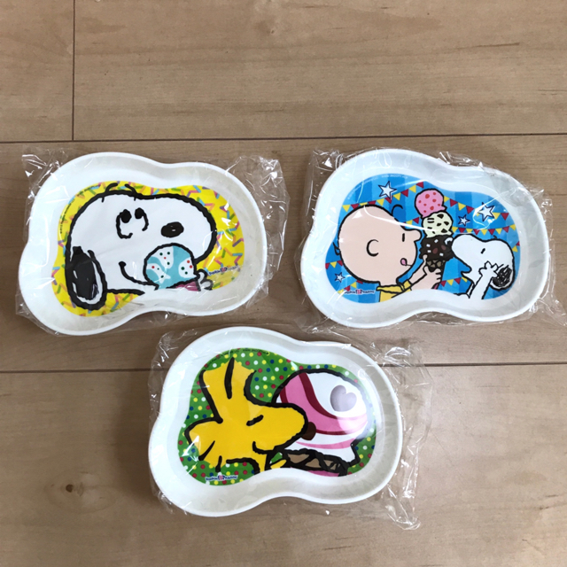 SNOOPY(スヌーピー)のスヌーピー プレート 皿 お得な3枚セット☆ インテリア/住まい/日用品のキッチン/食器(食器)の商品写真