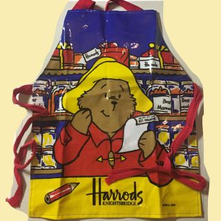 ハロッズ(Harrods)の子供エプロン Harrods パディントン 2000年商品 未使用(その他)