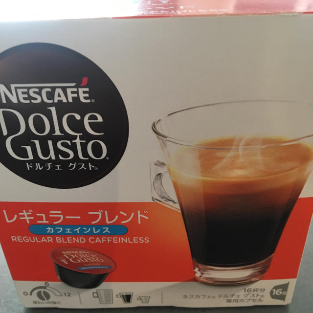 Nestle(ネスレ)のドルチェグスト レギュラーカフェインレス 食品/飲料/酒の飲料(コーヒー)の商品写真