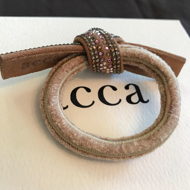 acca(アッカ)のacca リボンゴム レディースのヘアアクセサリー(ヘアゴム/シュシュ)の商品写真
