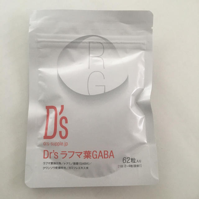 休息サプリ　Dr'sラフマ葉GABA　62粒　ギャバ・カミツレ 食品/飲料/酒の健康食品(その他)の商品写真